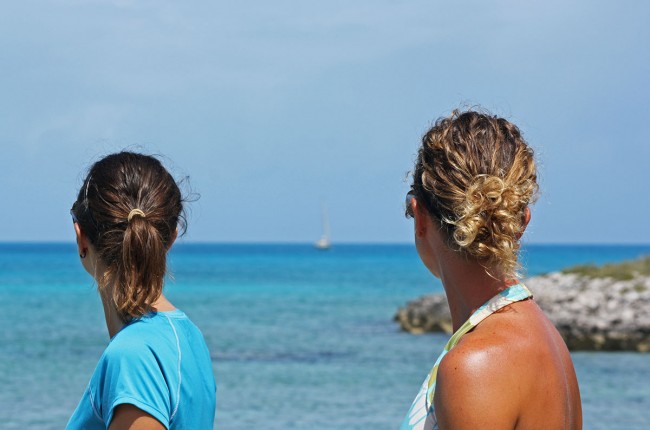 Jessica & Stephanie, Flamingo Cay