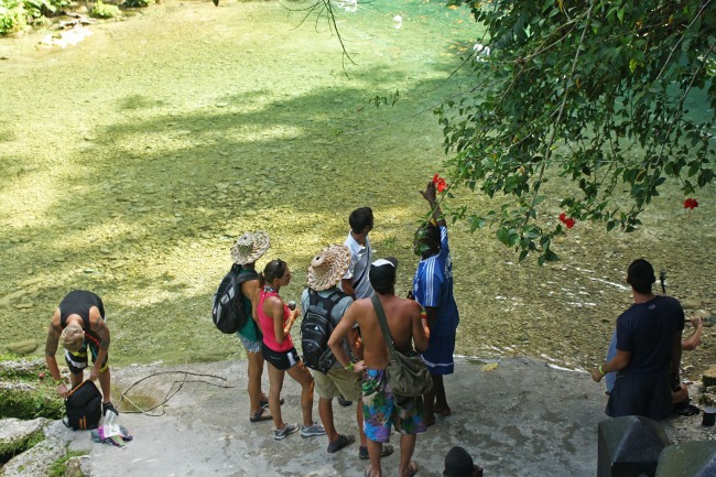 guide talking, Reach Falls (5)