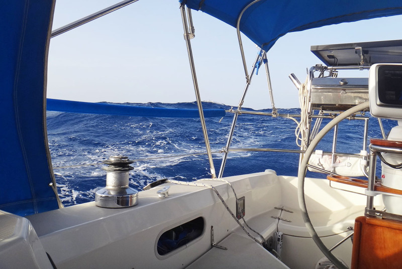 waves in Caribbean Sea