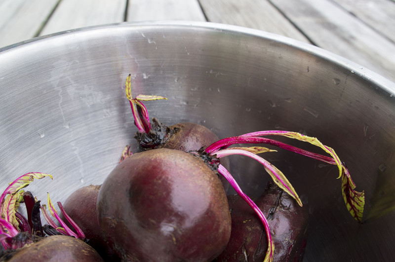 bowl of beets
