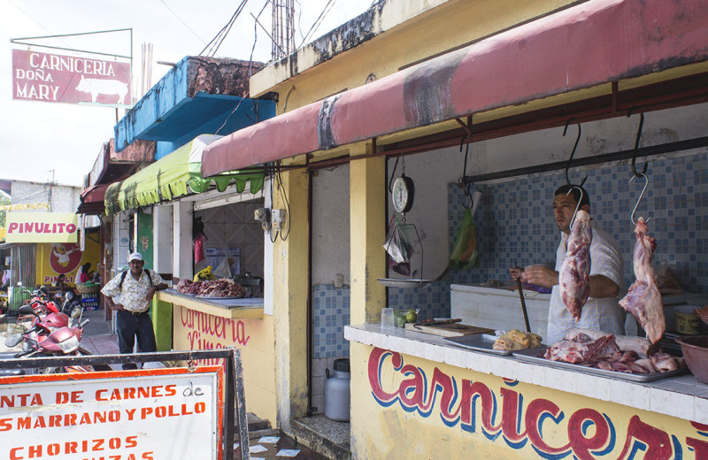 butcher shop in Morales