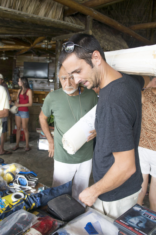 Luis and Matt at swap meet