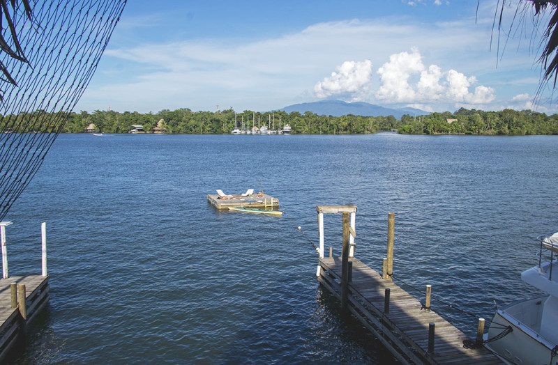 view from Tortugal's common room