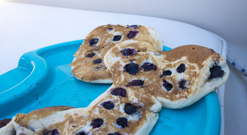 blueberry pancakes