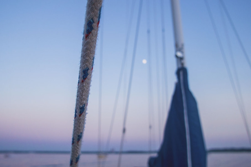 sunset on Muskegon Lake 3