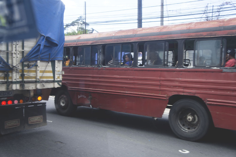 bus in Guate City