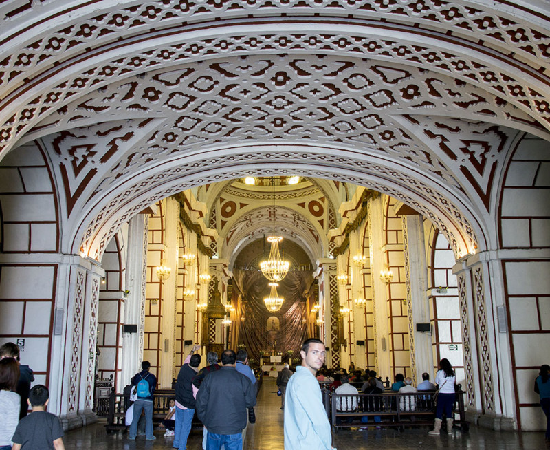 inside San Francisco Church