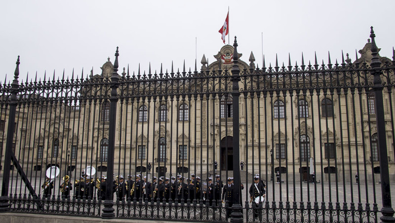 changing of the guard, Lima Peru