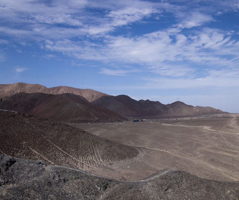 Nazca desert & Pan American Highway