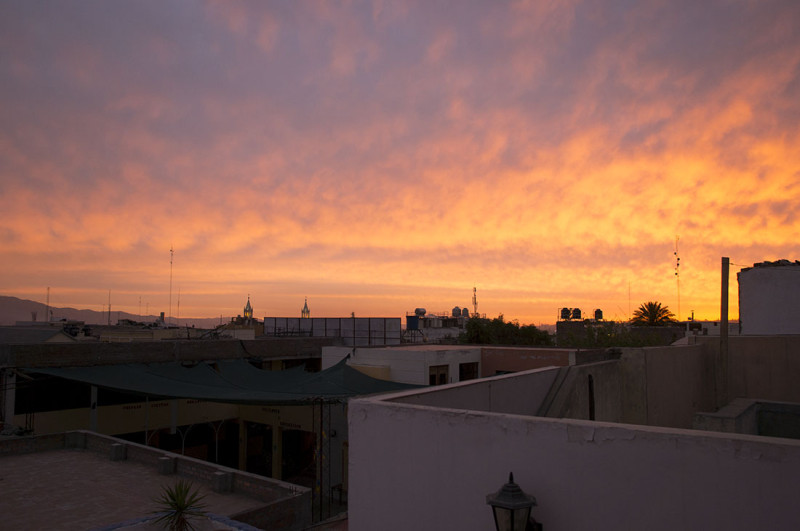 Arequipa sunset 1