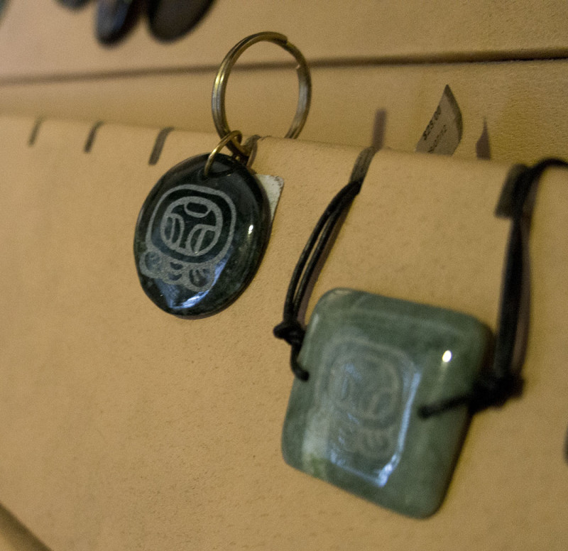 Mayan jade symbols