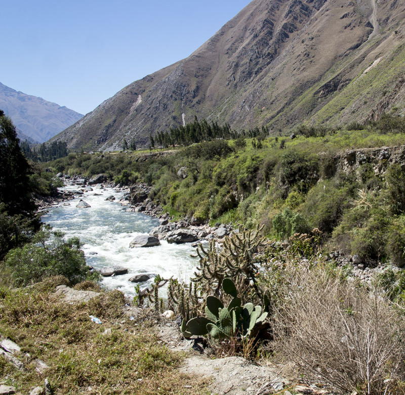 river outside of Cusco