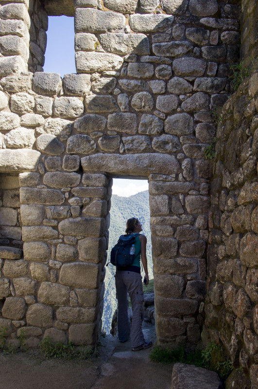 stone hut on Huayna Picchu