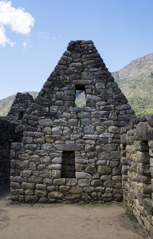 stone house of Machu Picchu