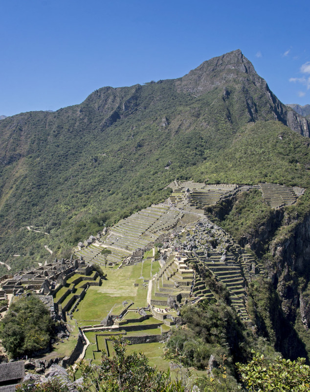 view from Wayna Picchu