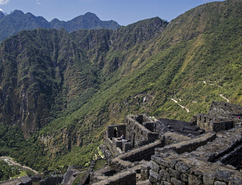 stone walls of Machu Picchu