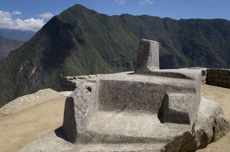 sacrificing stone  Machu Picchu