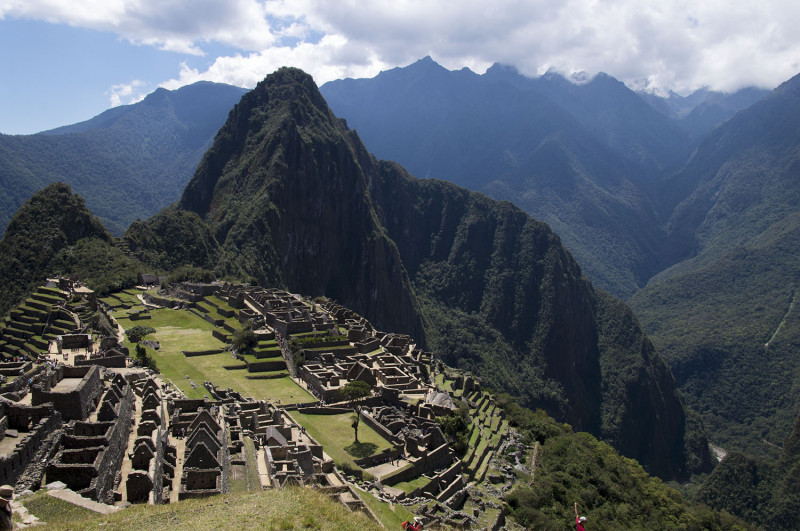 overlooking Machu Picchu & Huayna Picchu