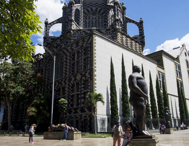 Botero Sculpture Park Medellin Colombia
