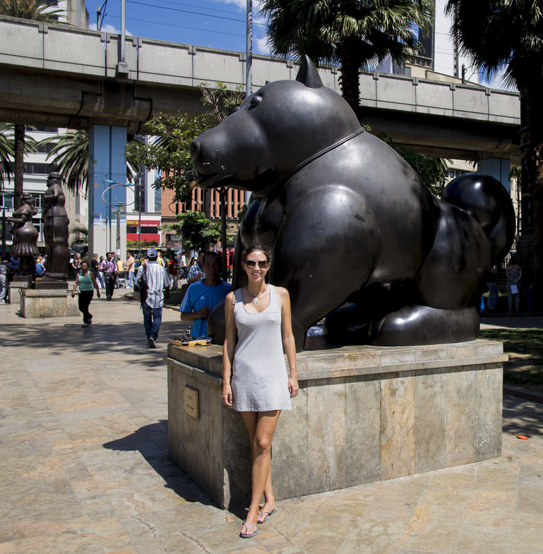 Botero Sculpture Park Medellin Colombia