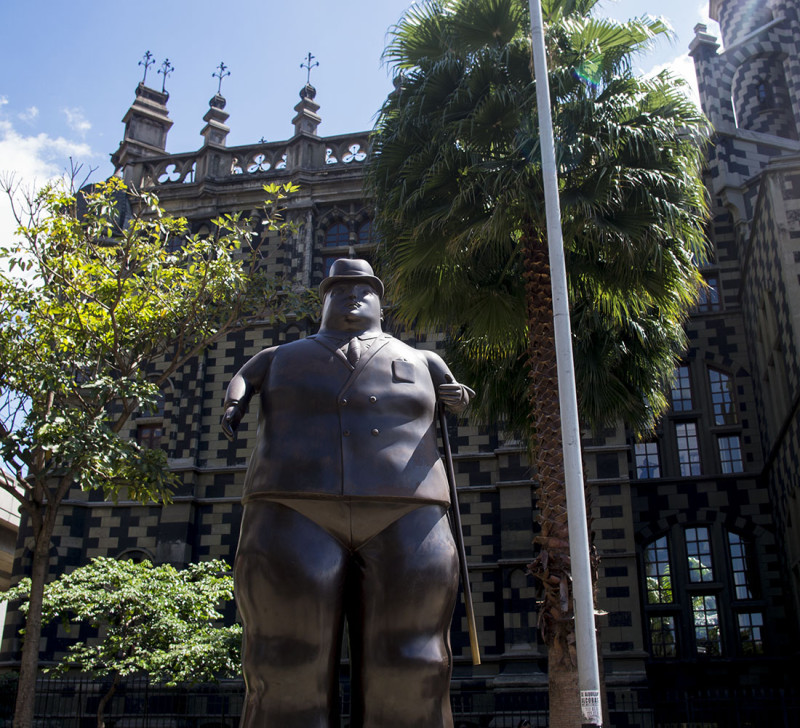 Botero Sculpture Park Medellin Colombia 