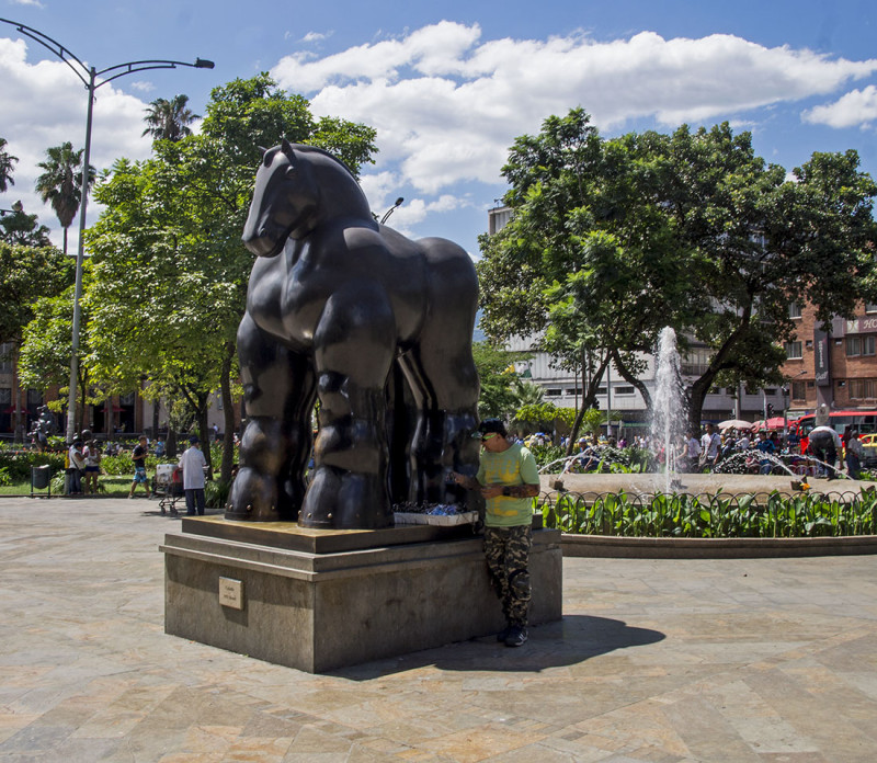 Botero Sculpture Park Medellin Colombia