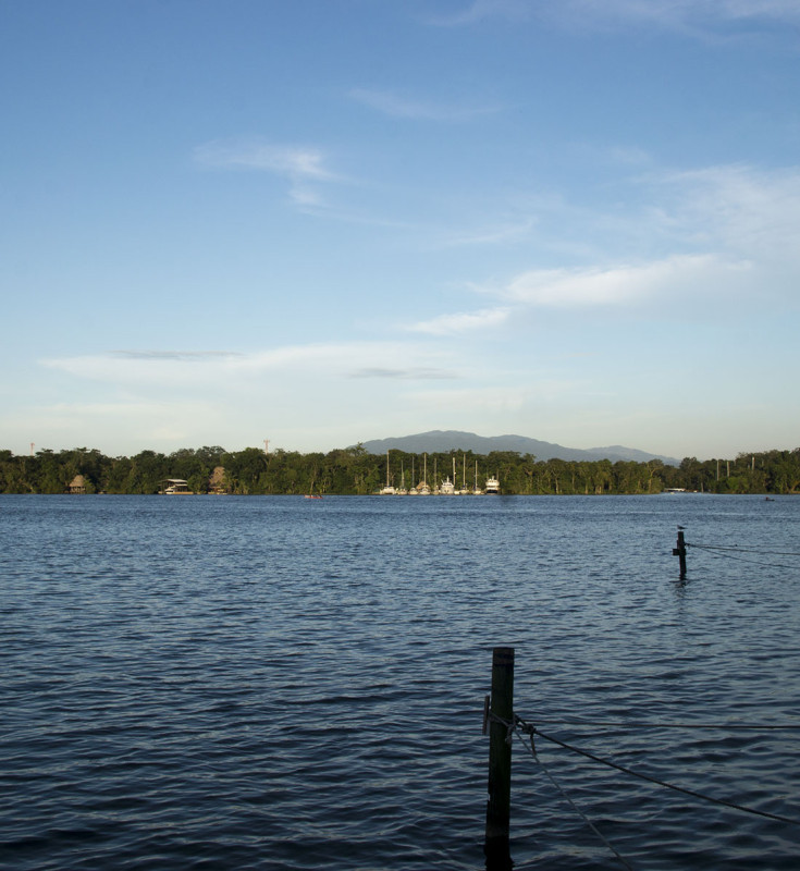 overlooking Rio Dulce, Guatemala