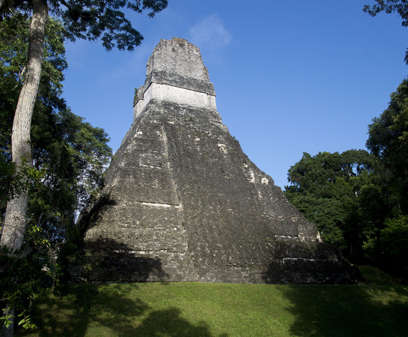 Back of Temple 1, Tikal