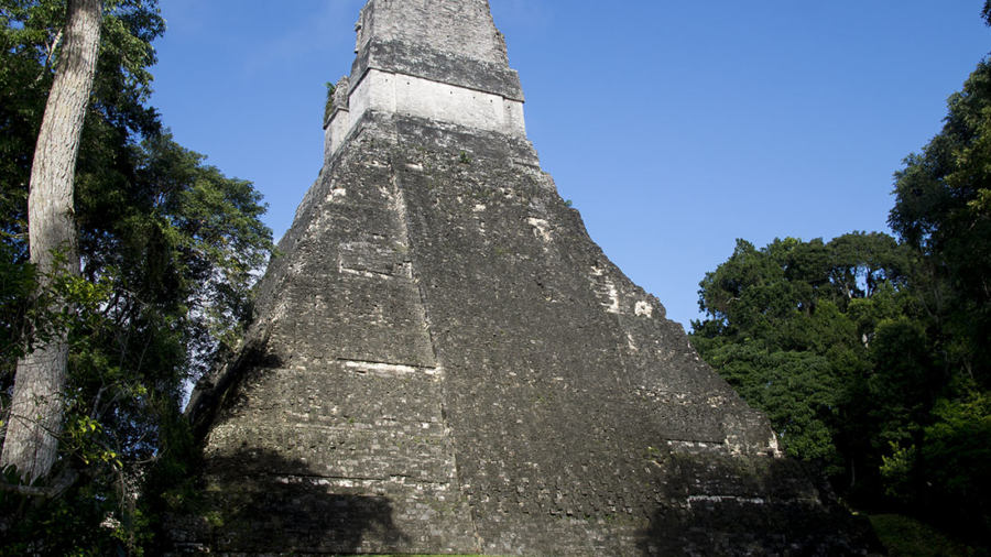 Back of Temple 1, Tikal