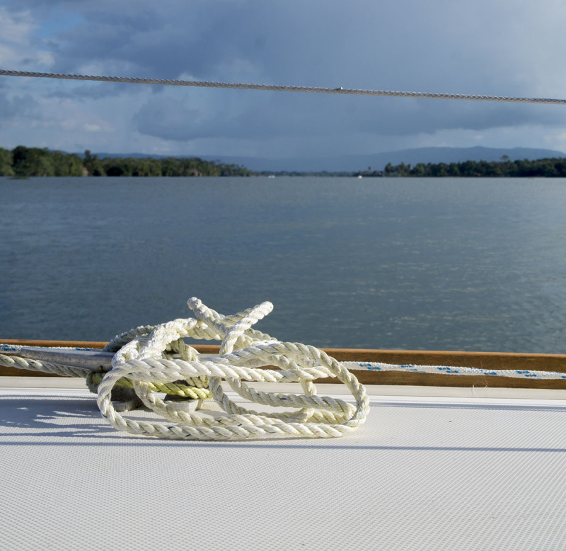 views of Rio Dulce, Guatemala