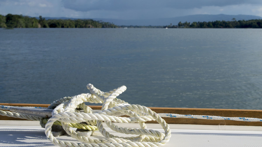 views of Rio Dulce, Guatemala