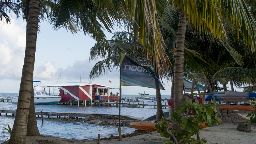 dive shop on Cay Caulker