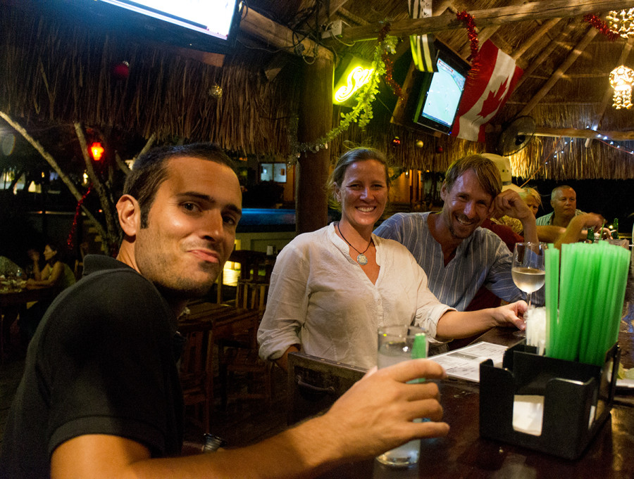 bar at Marina Paraiso, Isla Mujeres, Mexico