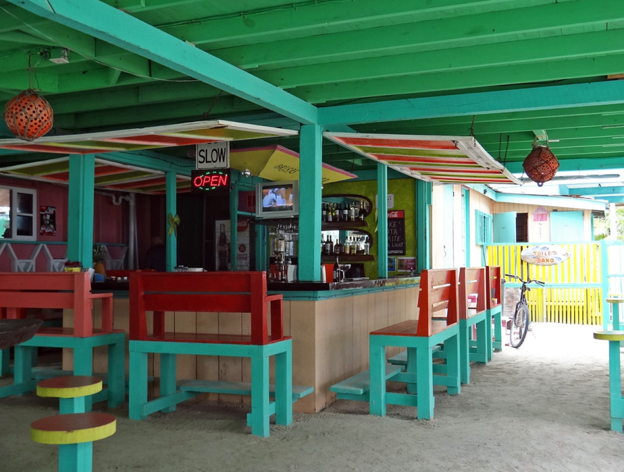 restaurant, Cay Caulker, Belize