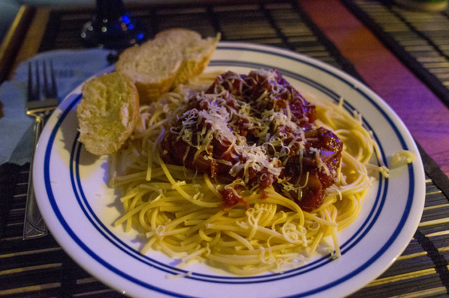 spaghetti and meatballs