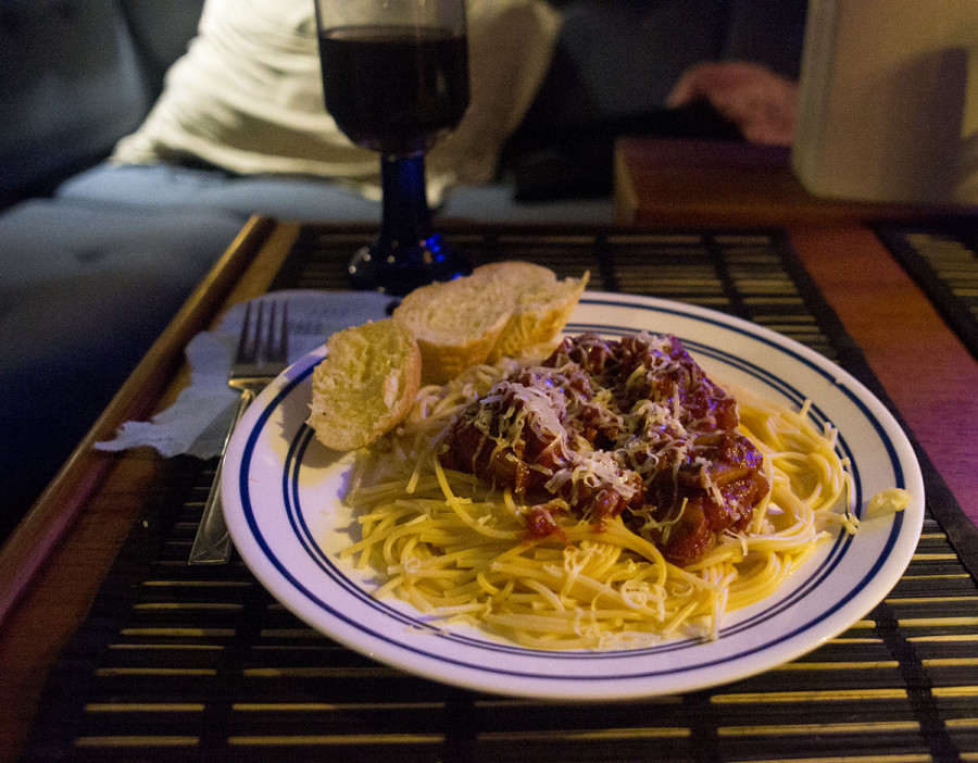 spaghetti and meatballs