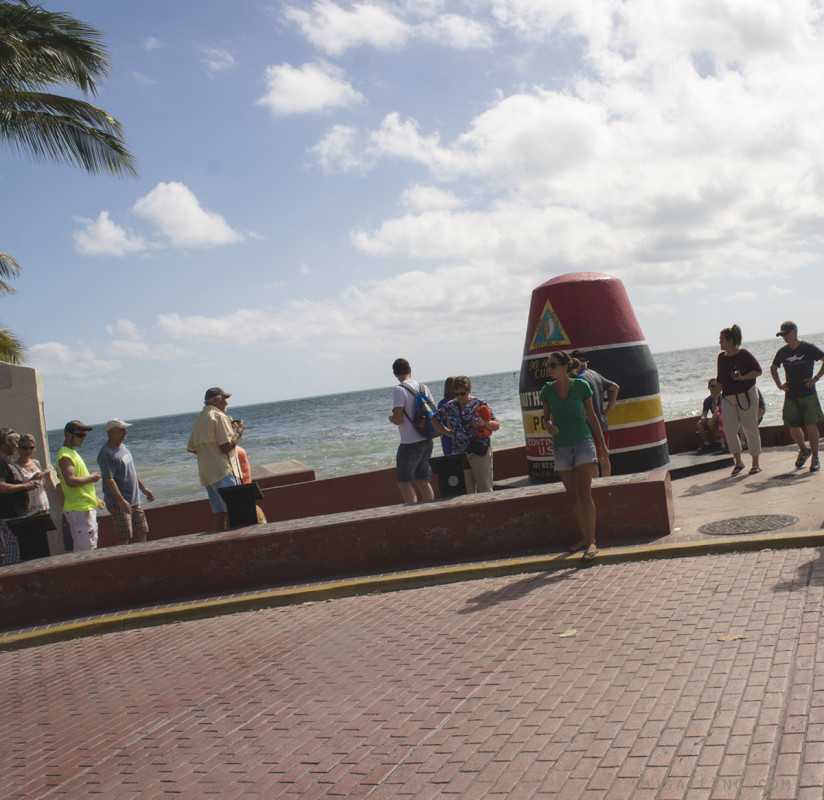 Jessica at southernmost point