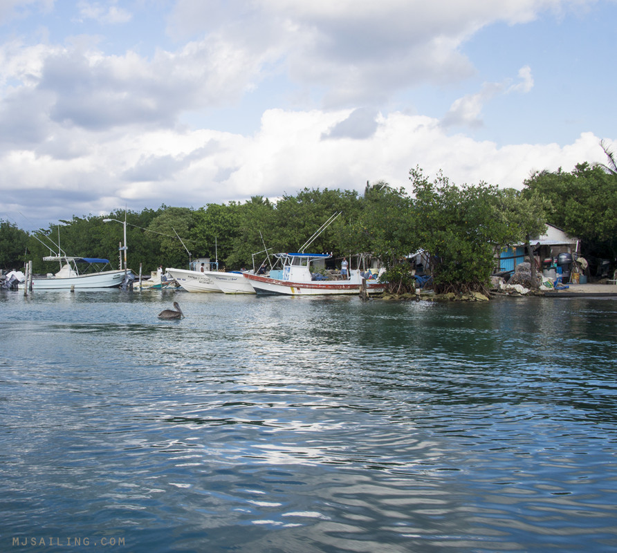 fishing boats in Isla Mujeres