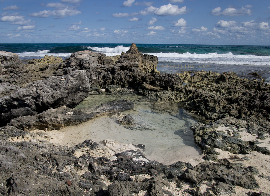 coral pools in Isla Mujeres