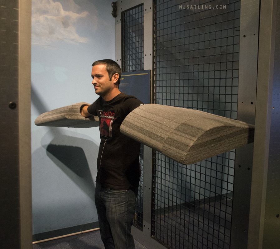 Matt w/ foam airplane wings