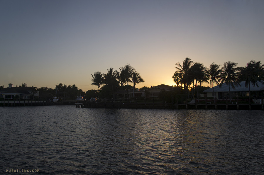 sunset on Lake Sylvia