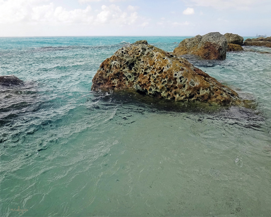 rain on Radio Beach, North Bimini