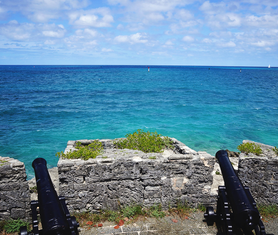 Bermudian fort, entrance St. George's Harbor