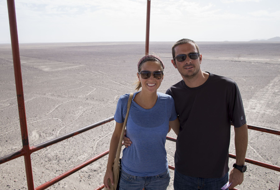 Matt & Jessica at Nazca LInes