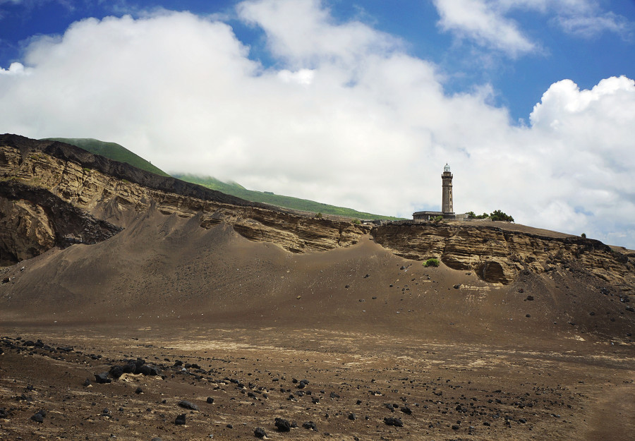 Lighthouse at Capelinhos, Faial, Azores