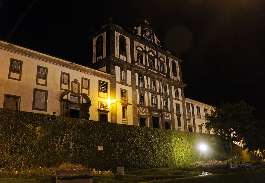 Horta at night, Faial, Azores