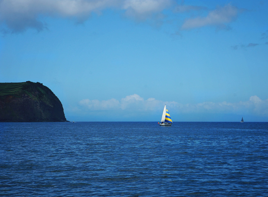 harbor of Horta, Faial, Azores