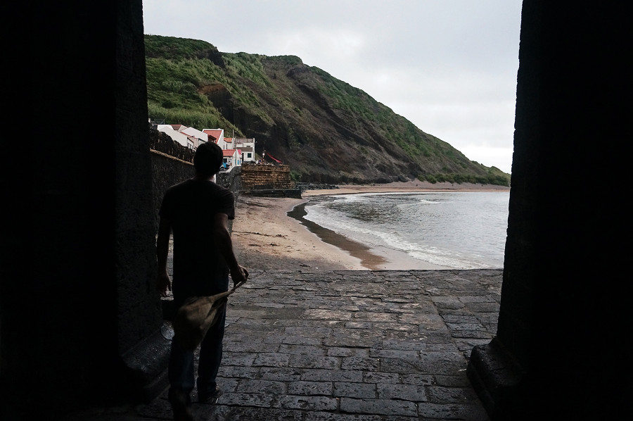 walking beach of Porto Pim, Horta