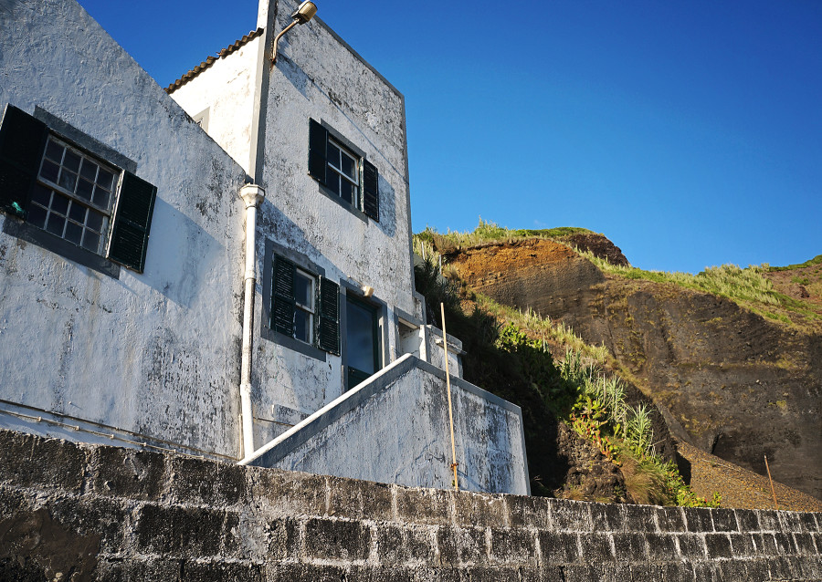 house at Porto Pim, Horta, Azores