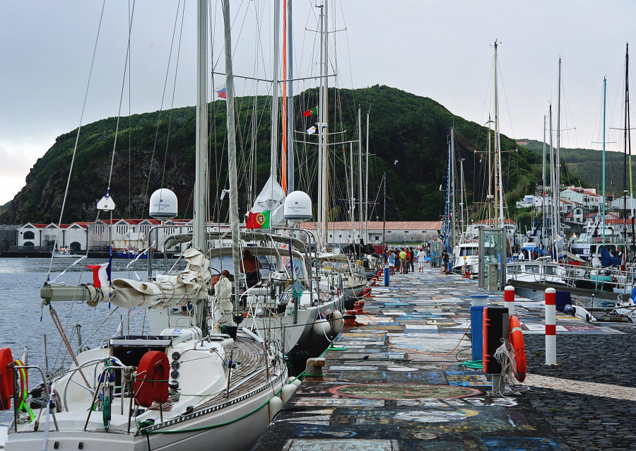 Horta fuel dock, Azores